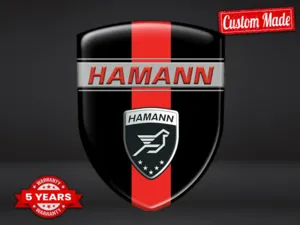 Hamann Décalcos Vitre Arrière Auto Max Résistants Pro Style